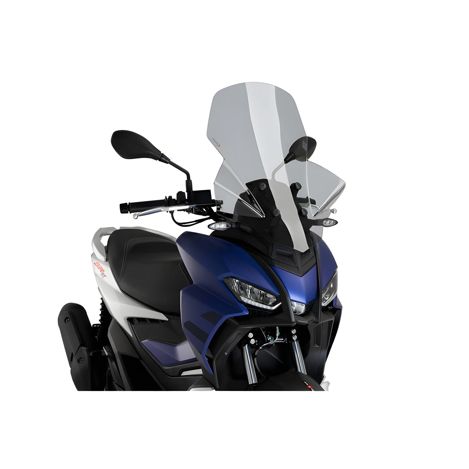CUPOLINO V-TECH LINE TOURING PUIG COMPATIBILE PER APRILIA SR 200 GT 2022 > 2024 FUME CHIARO 21482H