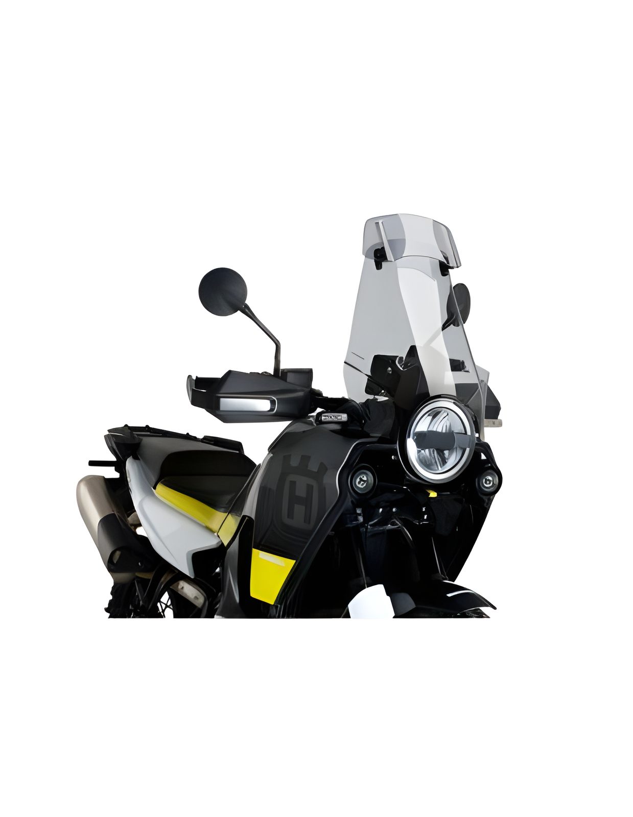 CUPOLINO TOURING-VISIERA PUIG COMPATIBILE PER HUSQVARNA NORDEN 901 2026 FUME CHIARO 21483H