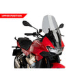 CUPOLINO TOURING PUIG COMPATIBILE PER MOTO GUZZI V100 1000 S MANDELLO 2023 > 2024 FUME CHIARO 21484H