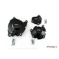 PROTEZIONE CARTER MOTORE TRACK PER CAMPIONATO PUIG COMPATIBILE PER YAMAHA YZF-R1/R1M 1000 2020 > 2024 NERO 21518N