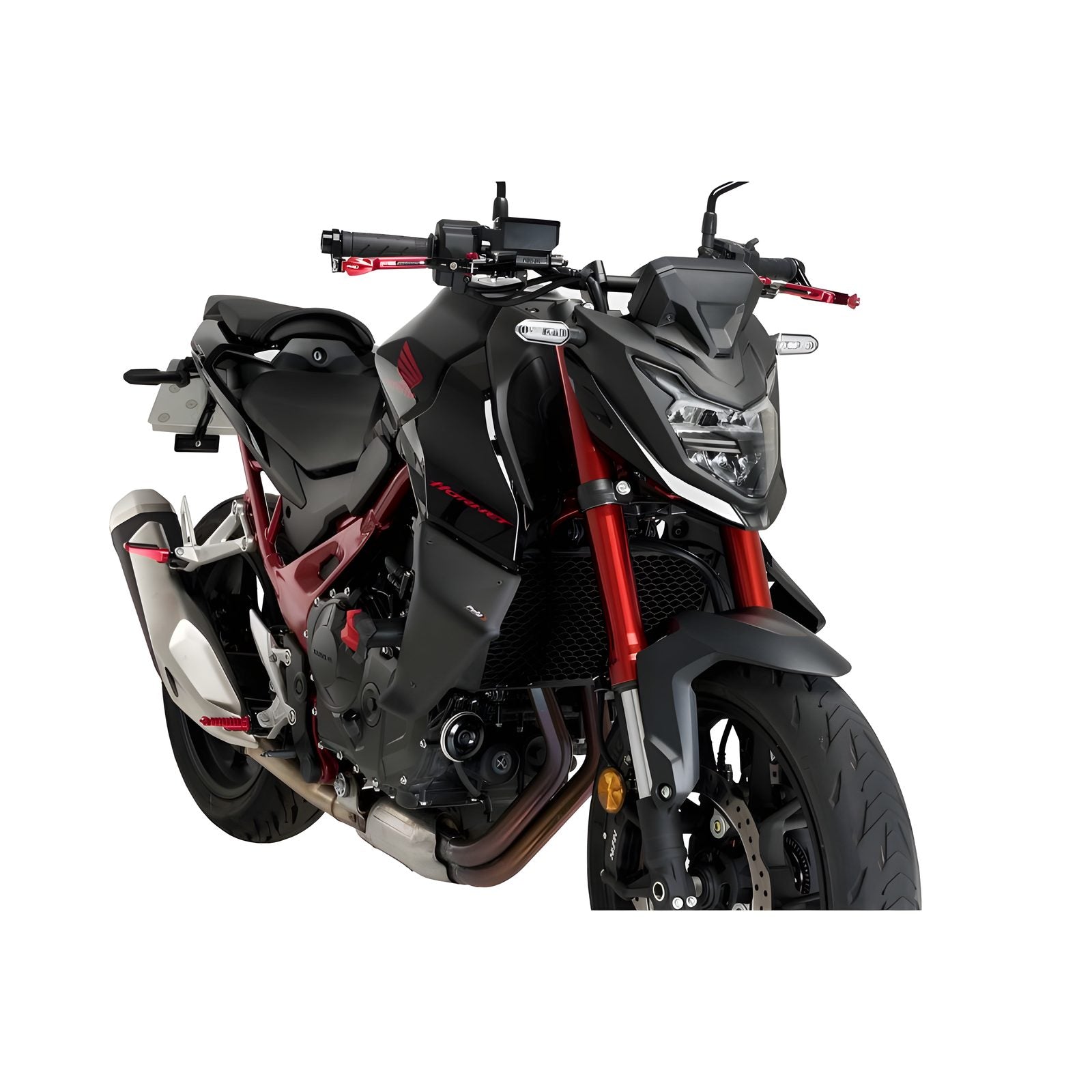 SPOILER DOWNFORCE NAKED PUIG COMPATIBILE PER HONDA CB 750 HORNET 2023 > 2024 NERO OPACO 21533J