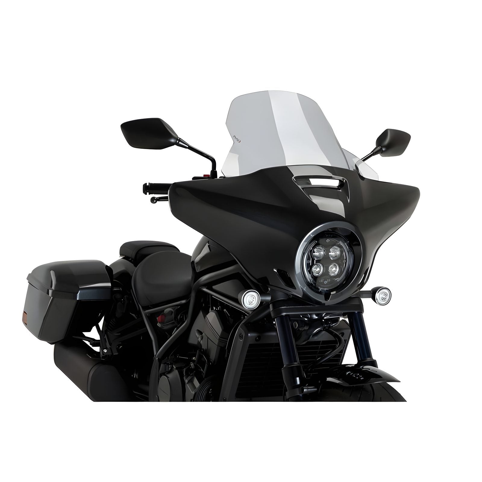 CUPOLINO HIGH-ROAD TOURING PUIG COMPATIBILE PER HONDA REBEL CMX1100 TOURING 2023 > 2024 FUME CHIARO 21545H
