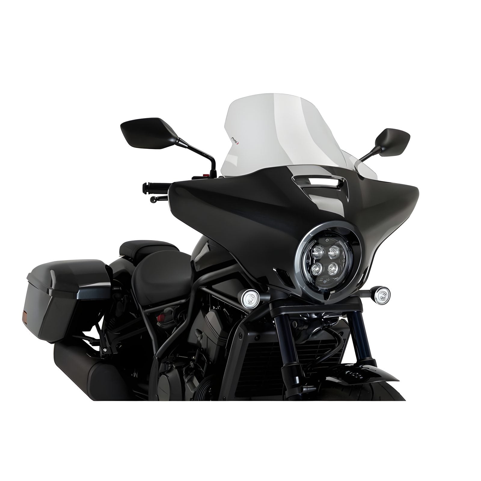 CUPOLINO HIGH-ROAD TOURING PUIG COMPATIBILE PER HONDA REBEL CMX1100 TOURING 2023 > 2024 TRASPARENTE 21545W