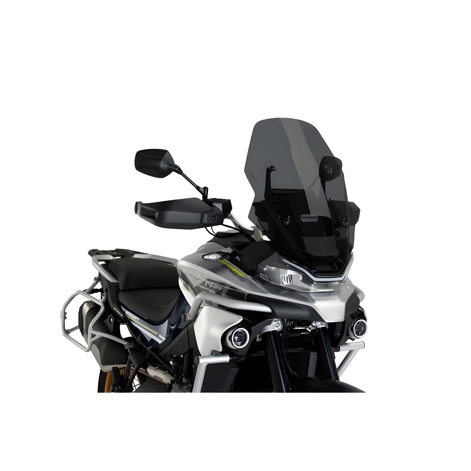CUPOLINO TOURING PUIG COMPATIBILE PER CF MOTO 800MT TOURING 2022 > 2025 FUME SCURO 21546F