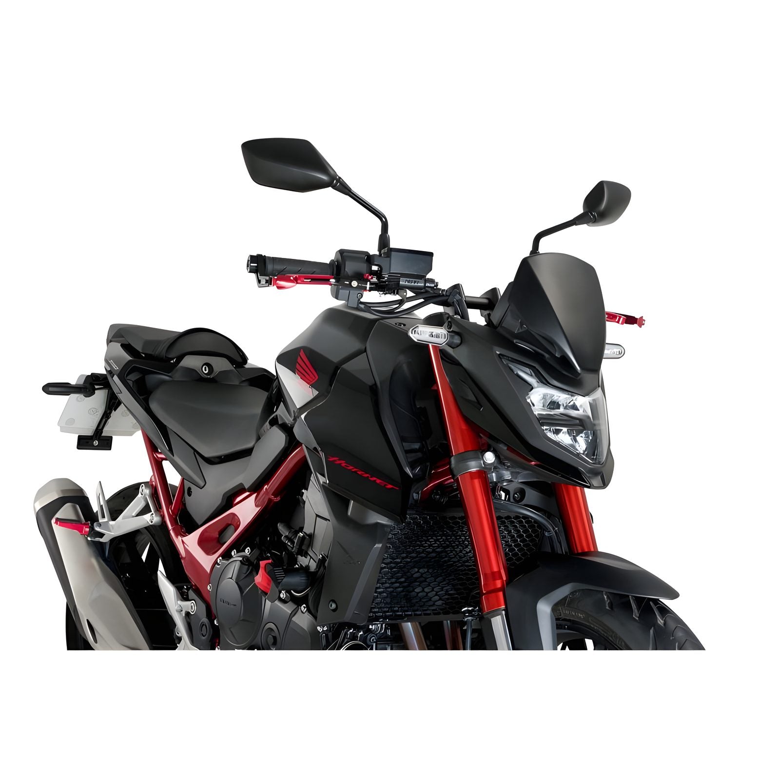 CUPOLINO NAKED N.G. SPORT PLUS PUIG COMPATIBILE PER HONDA CB 750 HORNET 2023 > 2024 NERO OPACO 21571J