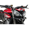 SPOILER ANTERIORE DOWNFORCE NAKED PUIG COMPATIBILE PER TRIUMPH STREET TRIPLE 765 R/RS 2020 > 2025 NERO OPACO 21594J