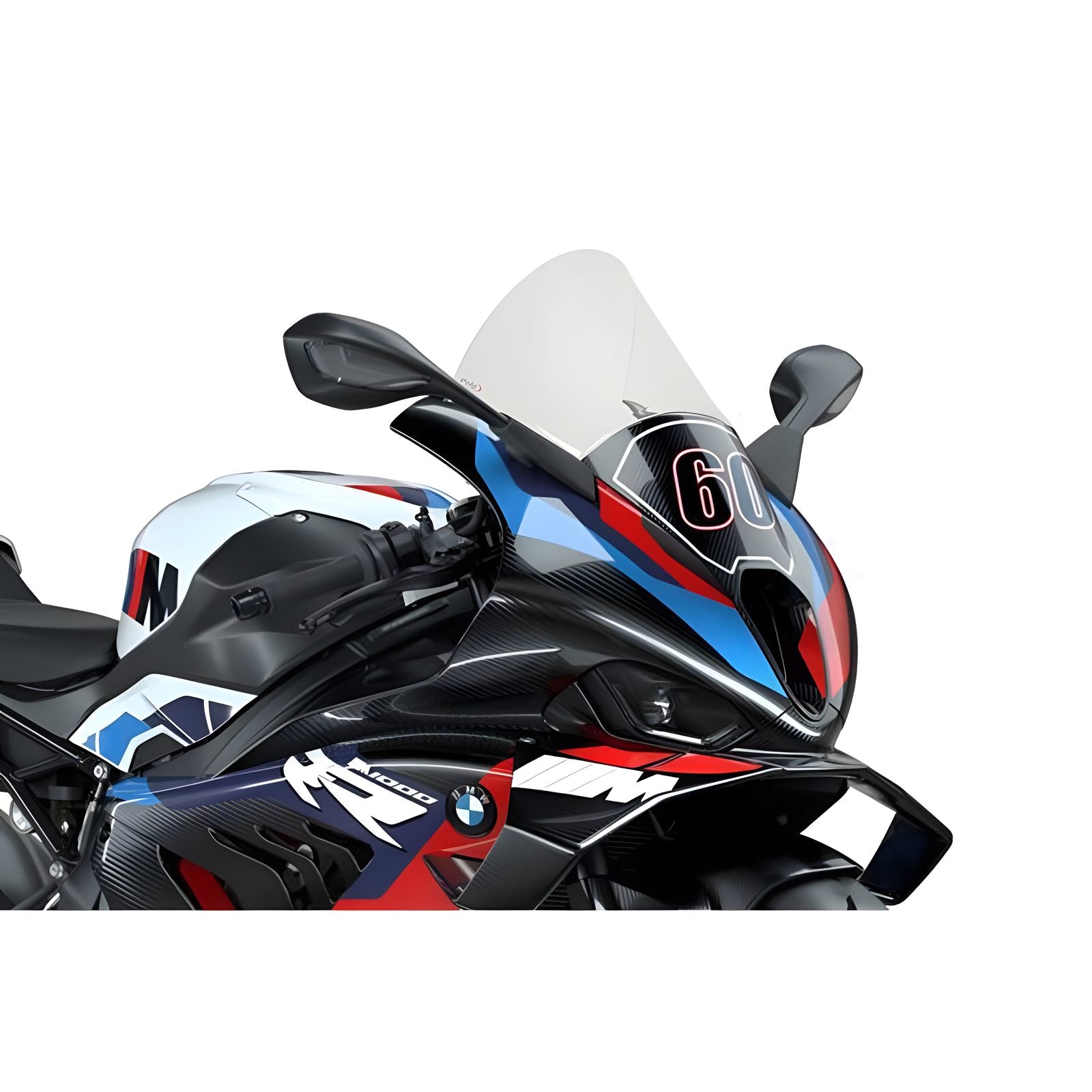 CUPOLINO R-RACER PUIG COMPATIBILE PER BMW M 1000 RR 2021 > 2024 TRASPARENTE 21617W