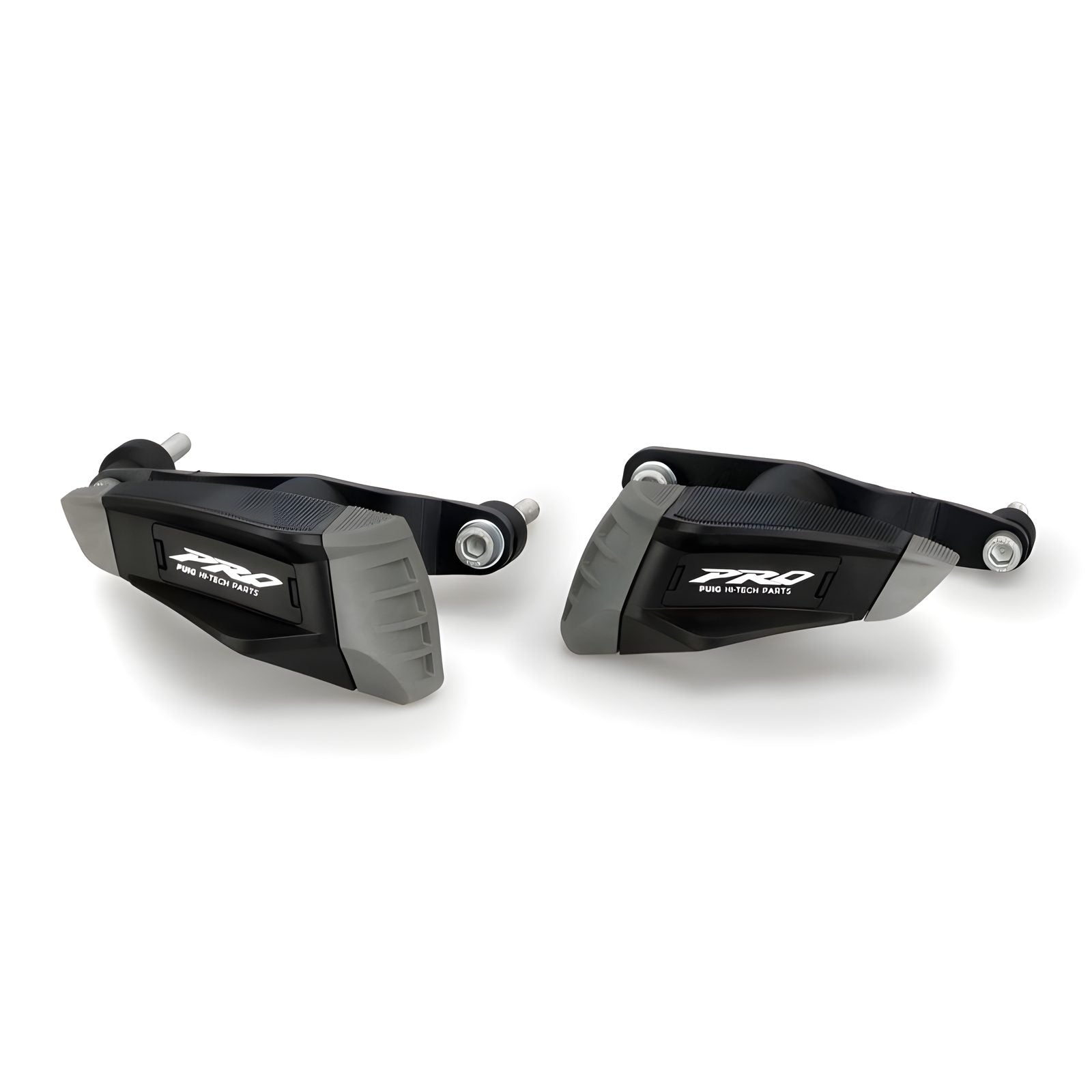 TAMPONI PARATELAIO MOD. PRO 2.0 PUIG COMPATIBILE PER SUZUKI GSX-8S 800 2023 > 2024 NERO COPPIA 21622N