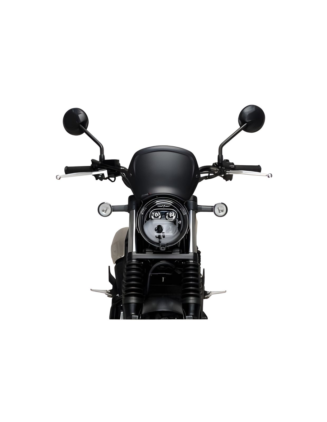 CARENATURA FRONTALE PUIG COMPATIBILE PER HONDA CL 500 2023 > 2024 NERO 21635J