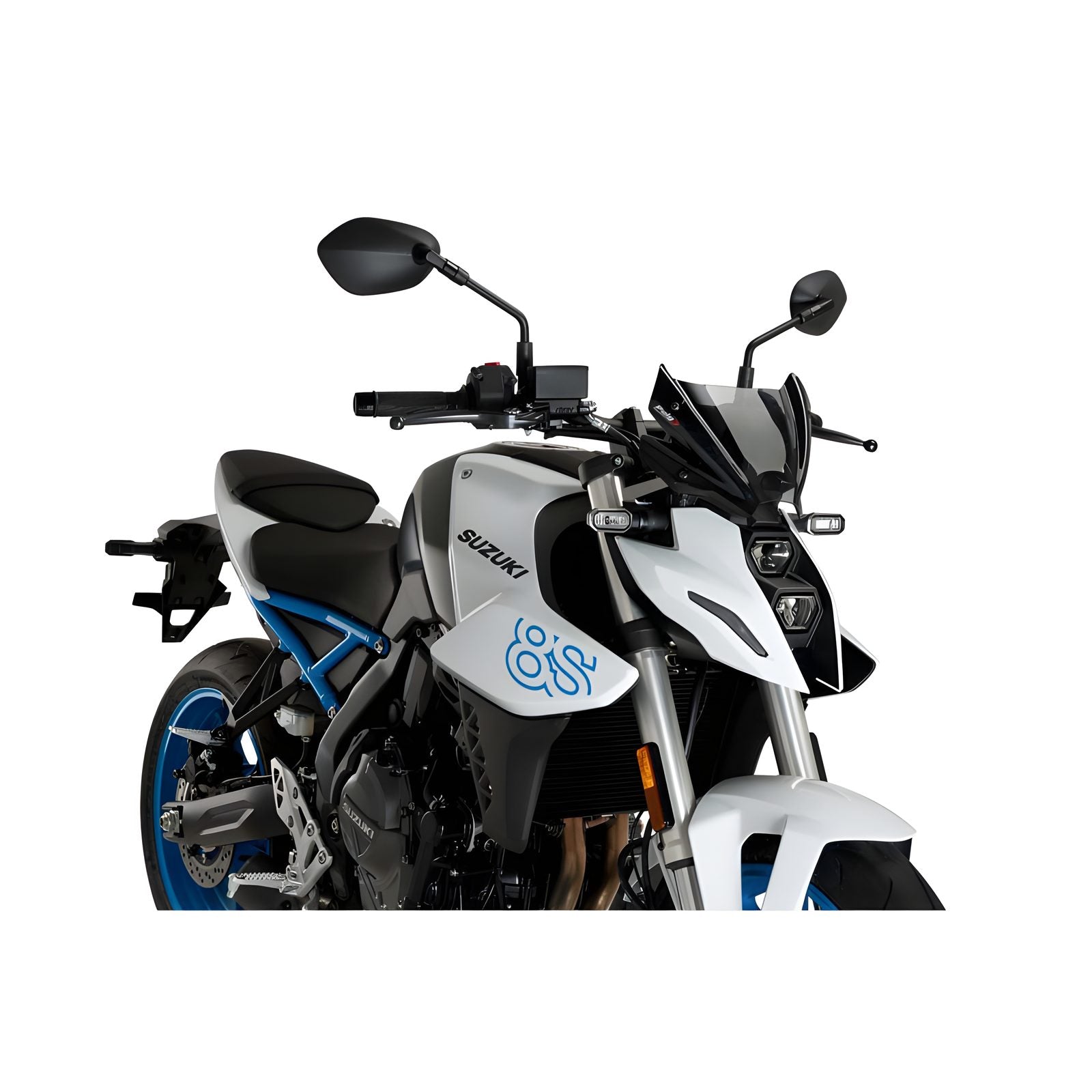 CUPOLINO NAKED N.G. SPORT PUIG COMPATIBILE PER SUZUKI GSX-8S 800 2023 > 2025 FUME CHIARO 21649H