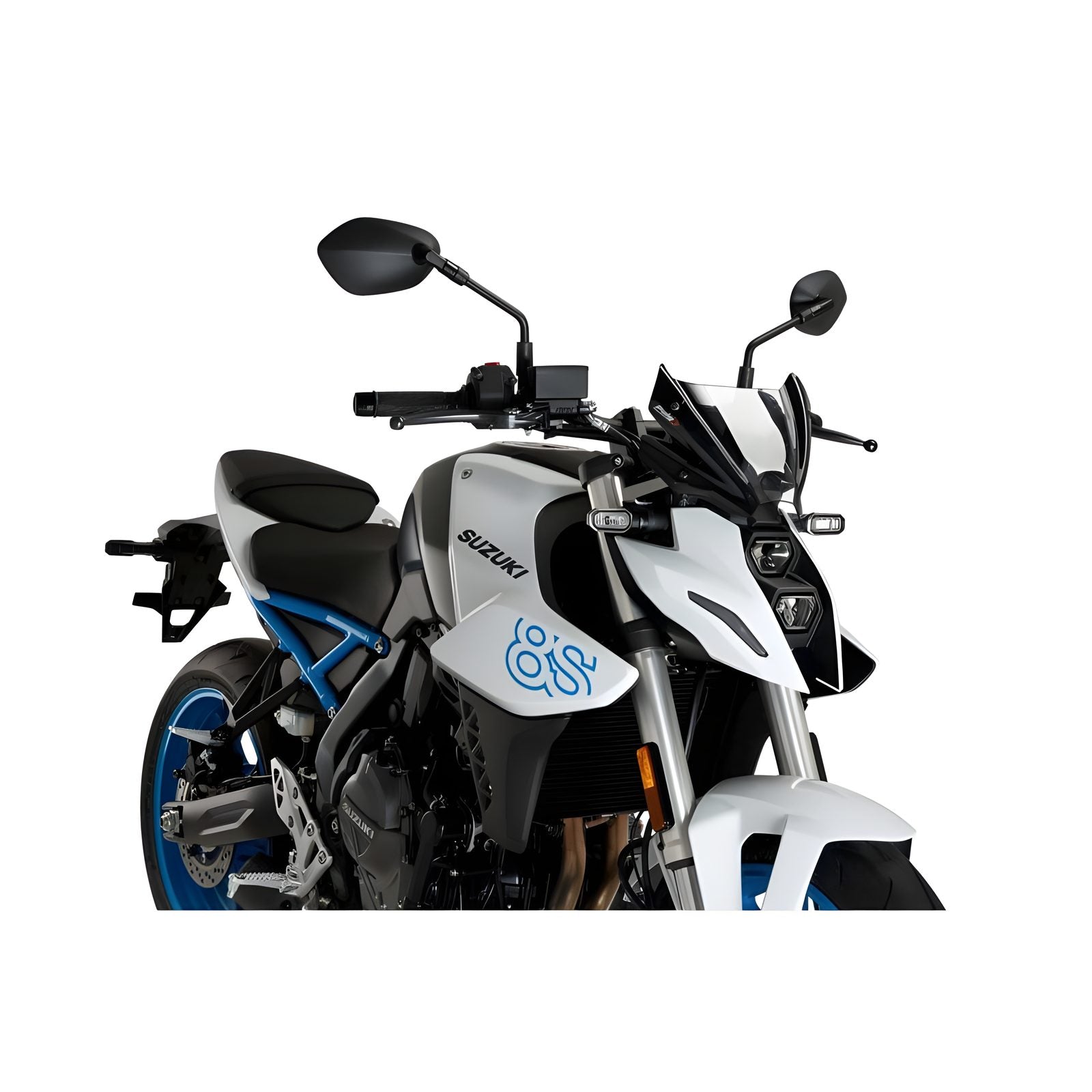 CUPOLINO NAKED N.G. SPORT PUIG COMPATIBILE PER SUZUKI GSX-8S 800 2023 > 2025 TRASPARENTE 21649W