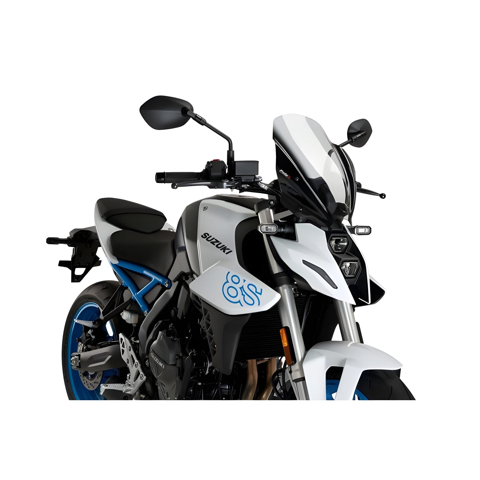 CUPOLINO NAKED N.G. TOURING PUIG COMPATIBILE PER SUZUKI GSX-8S 800 2023 > 2025 TRASPARENTE 21650W