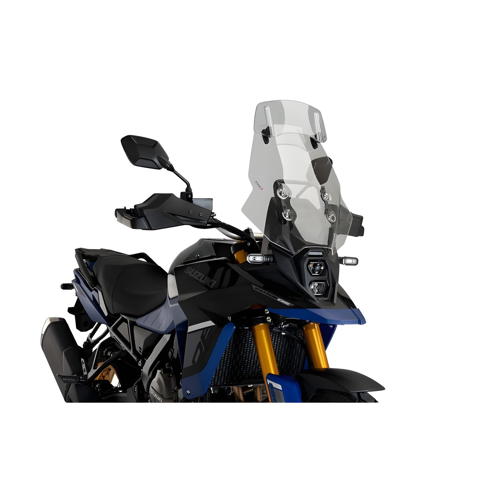 CUPOLINO TOURING-VISIERA PUIG COMPATIBILE PER SUZUKI DL V-STROM 800 DE 2023 > 2025 FUME CHIARO 21688H