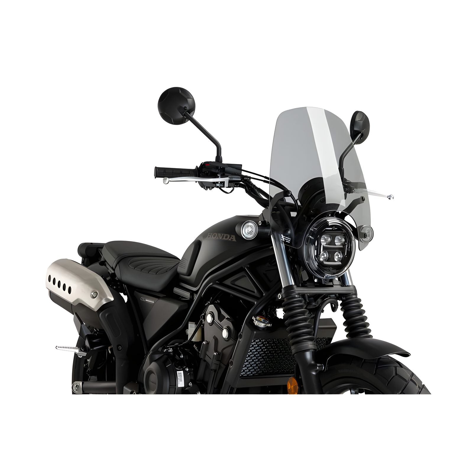 CUPOLINO NAKED N.G. TOURING PUIG COMPATIBILE PER HONDA CL 500 2023 FUME CHIARO 21700H