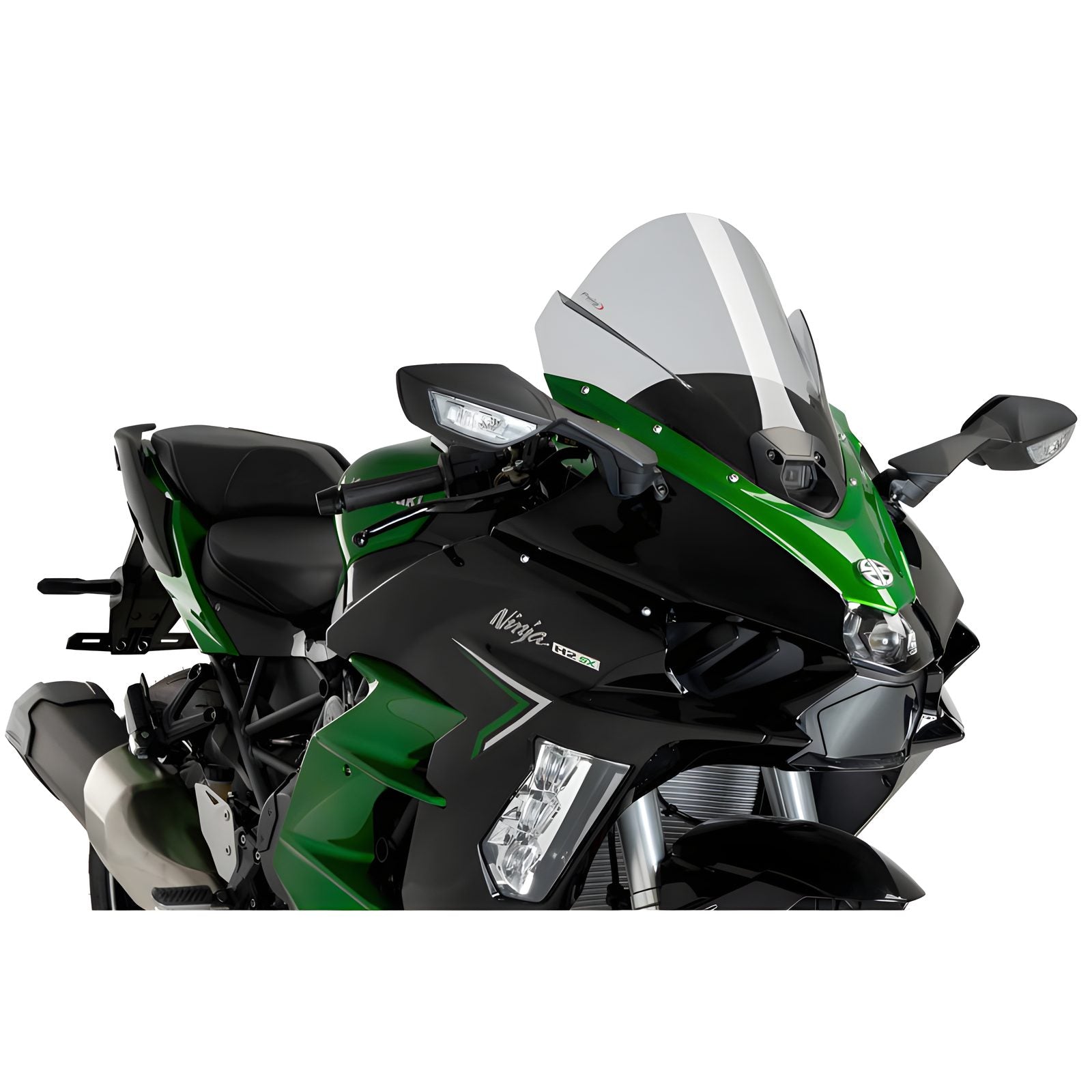 CUPOLINO Z-RACING PUIG COMPATIBILE PER KAWASAKI NINJA 1000 H2 SX SE 2022 > 2025 FUME CHIARO 21714H