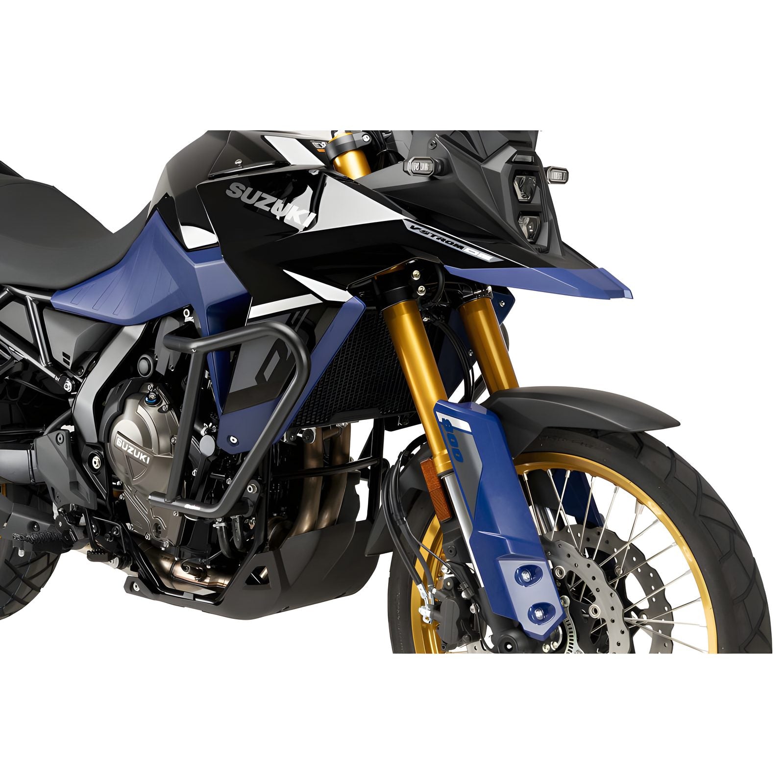 BARRE DI PROTEZIONE MOTORE PUIG COMPATIBILE PER SUZUKI DL V-STROM 800 SE 2025 NERO  RICONDIZIONATO 21719N