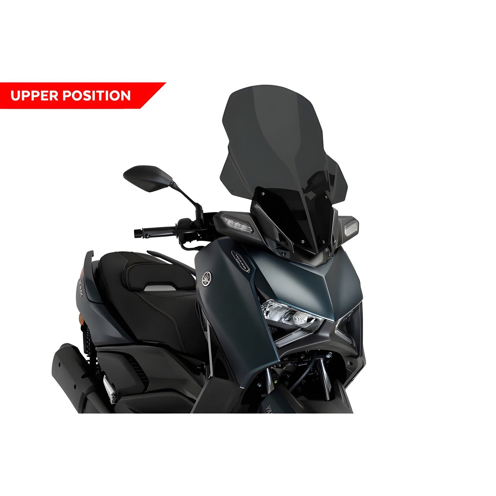CUPOLINO V-TECH LINE TOURING PUIG COMPATIBILE PER YAMAHA X-MAX 300 MAX TECH 2023 > 2024 FUME SCURO 21745F