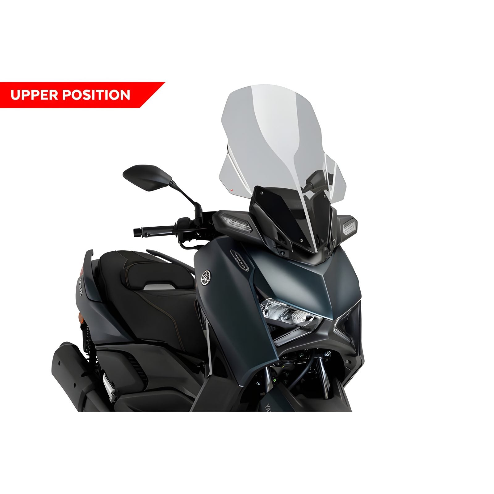 CUPOLINO V-TECH LINE TOURING PUIG COMPATIBILE PER YAMAHA X-MAX 300 2023 > 2024 FUME CHIARO 21745H