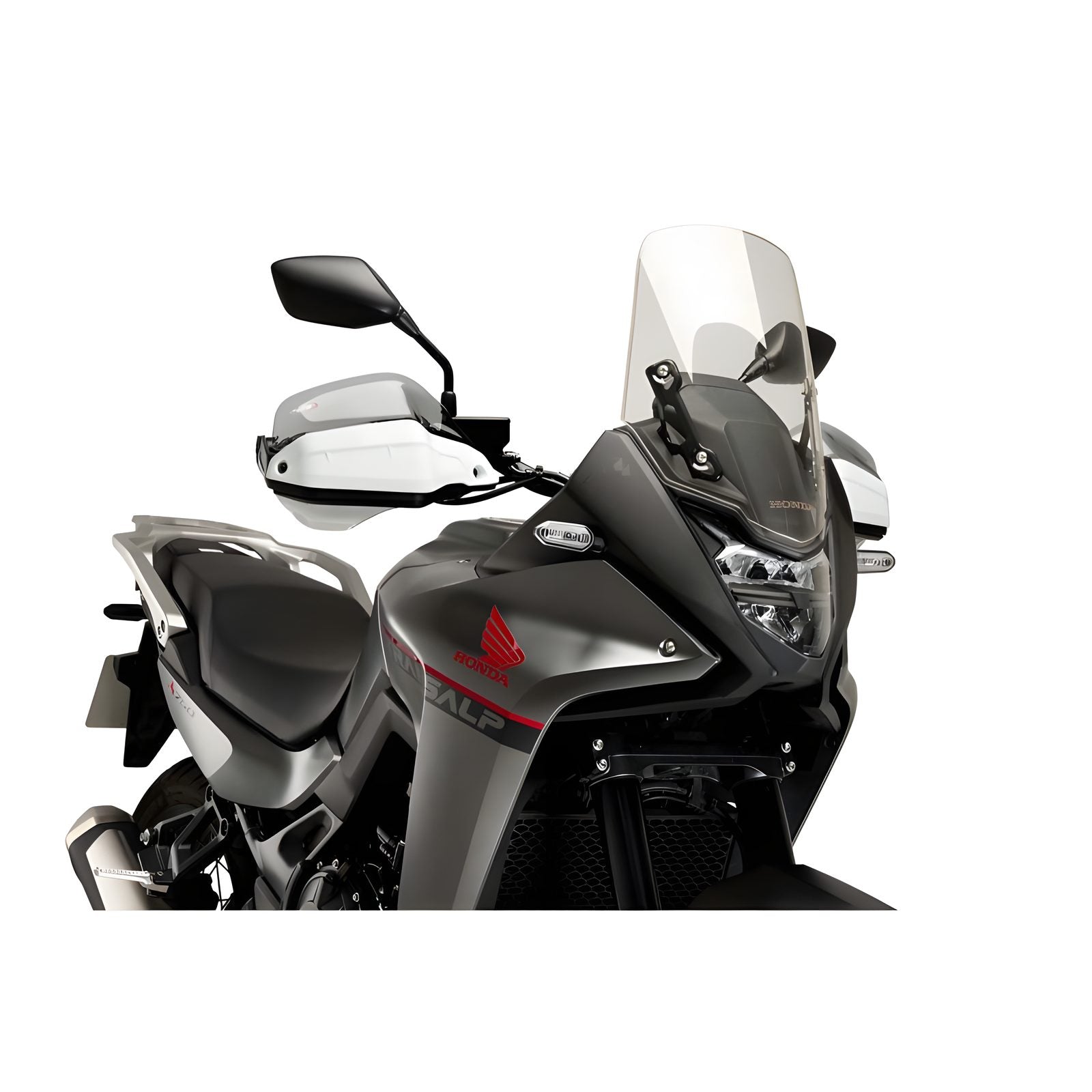 ESTENSIONE PARAMANI PUIG COMPATIBILE PER HONDA TRANSALP XL750 2023 > 2024 FUME CHIARO COPPIA 21771H