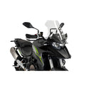 DEFLETTORI ANTERIORI MAGGIORATI PUIG COMPATIBILE PER QJ SRT 700 X ON ROAD 2023 > 2025 FUME CHIARO COPPIA RICONDIZIONATO 21772H