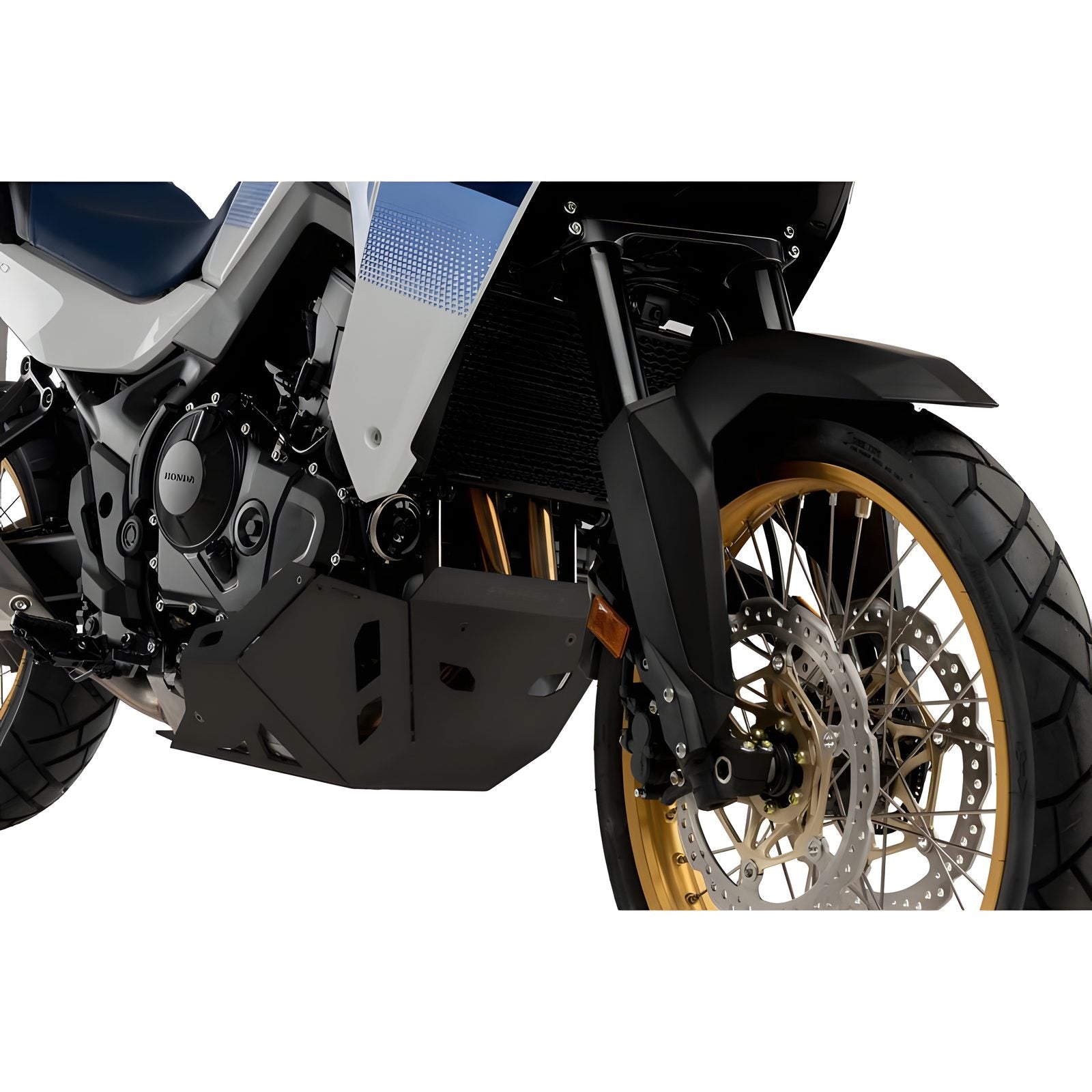 PROTEZIONE CARTER PUIG COMPATIBILE PER HONDA TRANSALP XL750 2023 > 2024 NERO 21835N