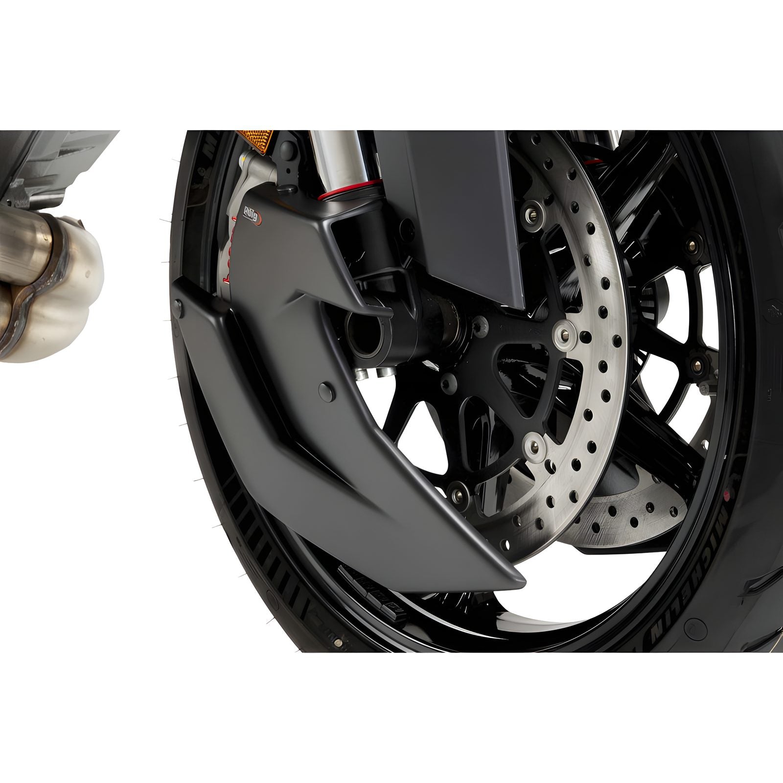 CONDOTTI ARIA FRENI COPPIA PUIG COMPATIBILE PER KTM DUKE 990 R 2024 > 2025 NERO OPACO COPPIA 21908J