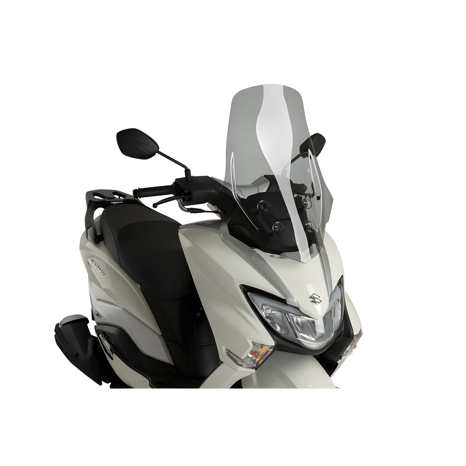 CUPOLINO V-TECH LINE TOURING PUIG COMPATIBILE PER SUZUKI BURGMAN 125 EX STREET 2023 > 2024 FUME CHIARO 21926H