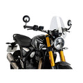 CUPOLINO NAKED N.G. SPORT PUIG COMPATIBILE PER TRIUMPH SPEED 400 2024 TRASPARENTE 21933W