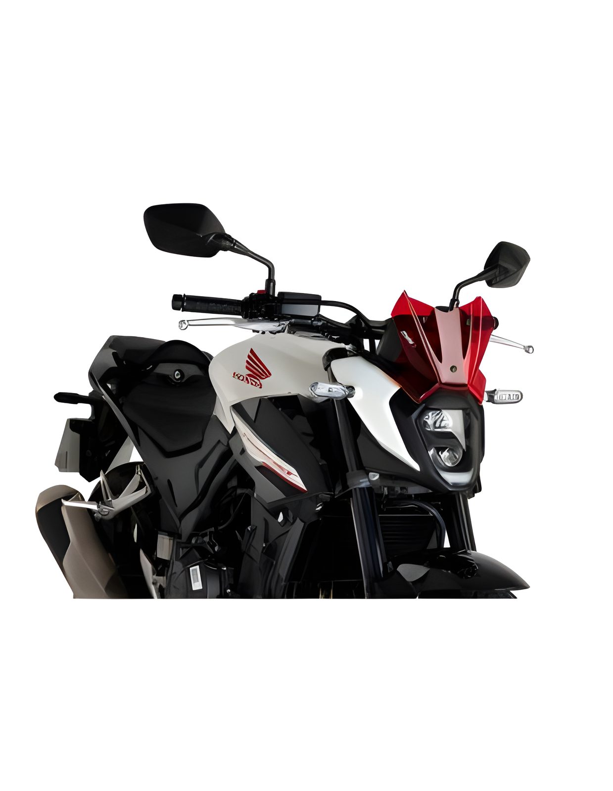 CUPOLINO NAKED N.G. SPORT PUIG COMPATIBILE PER HONDA CB 500 HORNET ECLUTCH 2026 ROSSO 21934R