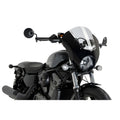CUPOLINO SEMICARENATO DARK NIGHT PUIG COMPATIBILE PER HARLEY DAVIDSON NIGHTSTER 975 SPECIAL 2023 > 2024 FUME CHIARO 21957H