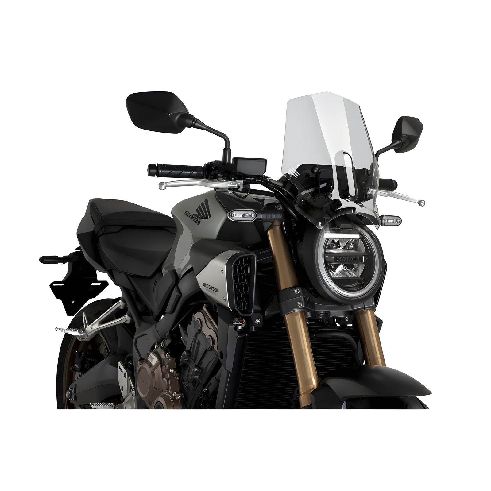 CUPOLINO NAKED N.G. SPORT PUIG COMPATIBILE PER HONDA CB 650 R NEO SPORTS CAFE ECLUTCH 2024 TRASPARENTE 21960W