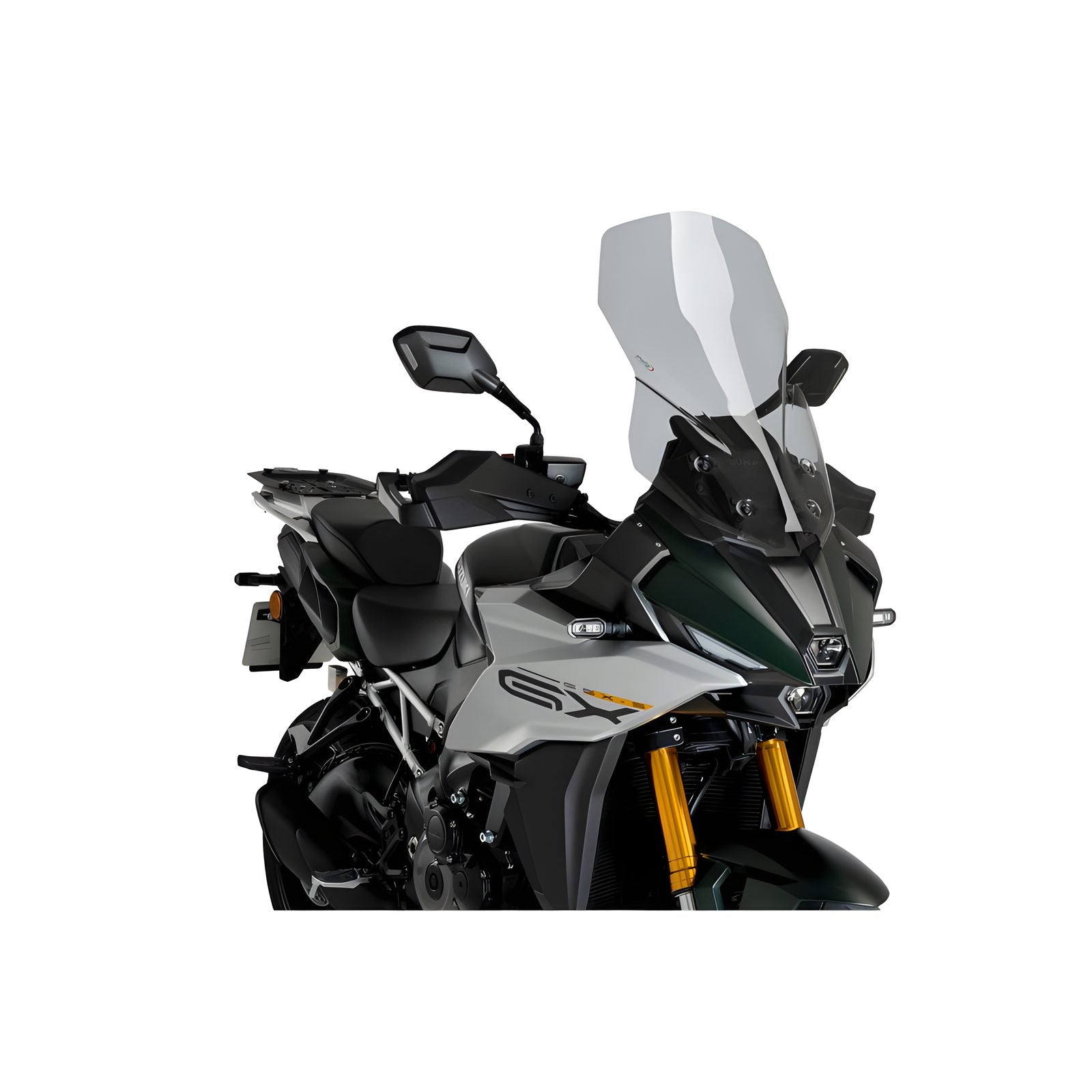 CUPOLINO TOURING PUIG COMPATIBILE PER SUZUKI GSX-S 1000 GX SPORT 2024 > 2025 FUME CHIARO 21988H