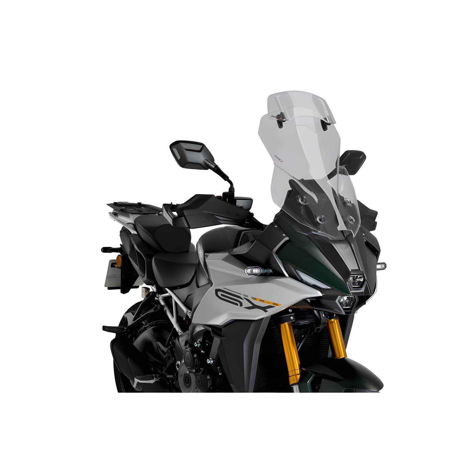 CUPOLINO TOURING-VISIERA PUIG COMPATIBILE PER SUZUKI GSX-S 1000 GX 2024 FUME CHIARO 21989H