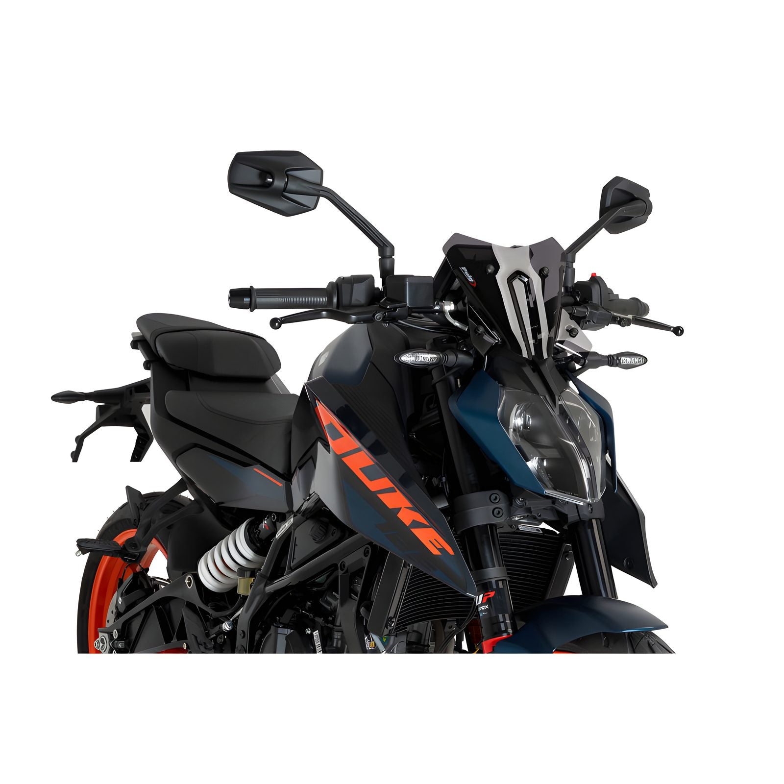 CUPOLINO NAKED N.G. SPORT PUIG COMPATIBILE PER KTM DUKE 125 2024 FUME SCURO 21997F