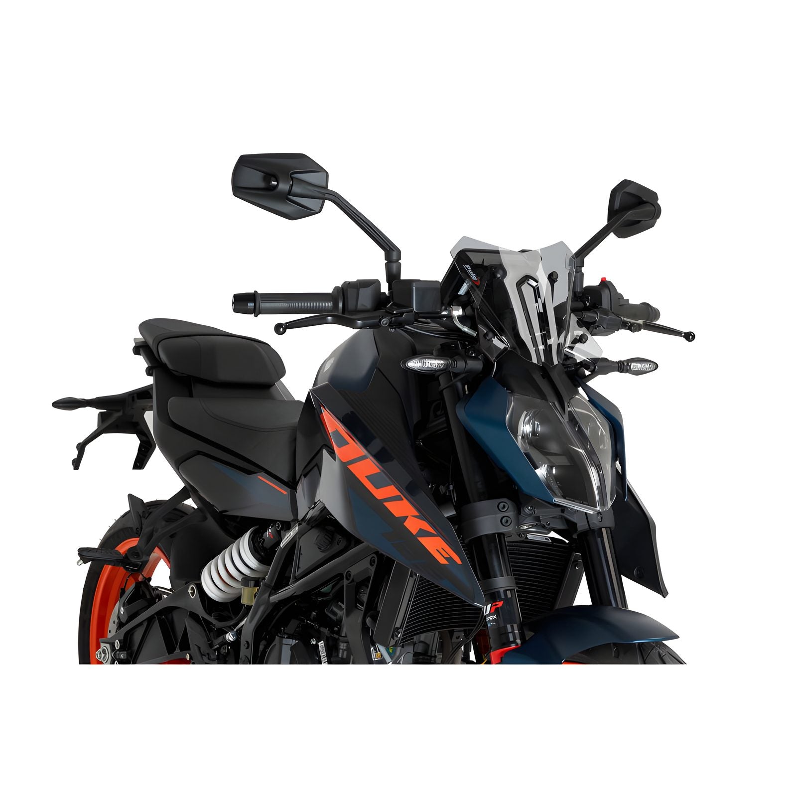 CUPOLINO NAKED N.G. SPORT PUIG COMPATIBILE PER KTM DUKE 125 2024 FUME CHIARO 21997H
