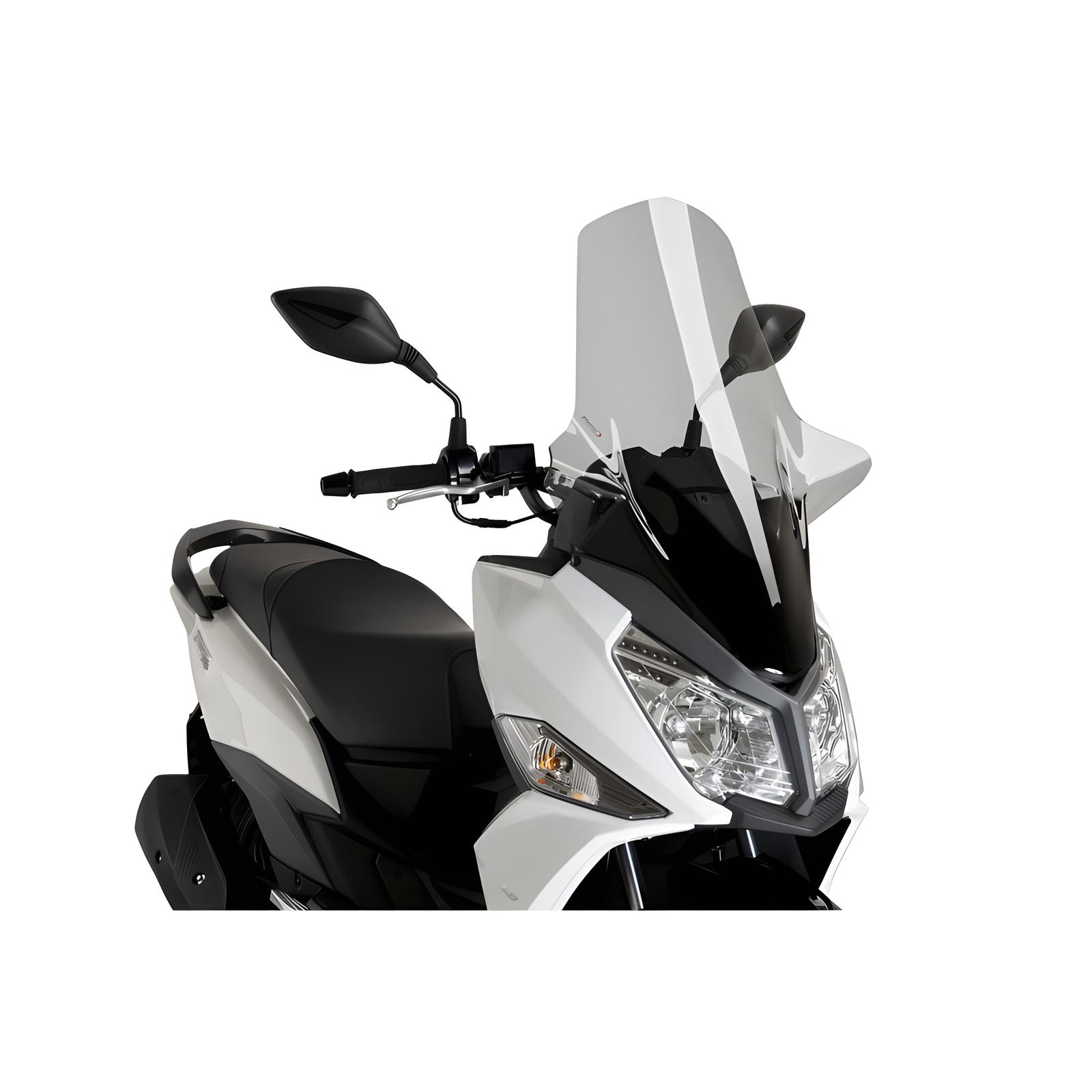 CUPOLINO V-TECH LINE TOURING PUIG COMPATIBILE PER SYM JET 14 125i 2021 > 2025 FUME CHIARO 22000H