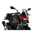 CUPOLINO NAKED N.G. TOURING PUIG COMPATIBILE PER KAWASAKI Z 500 2024 FUME CHIARO 22009H
