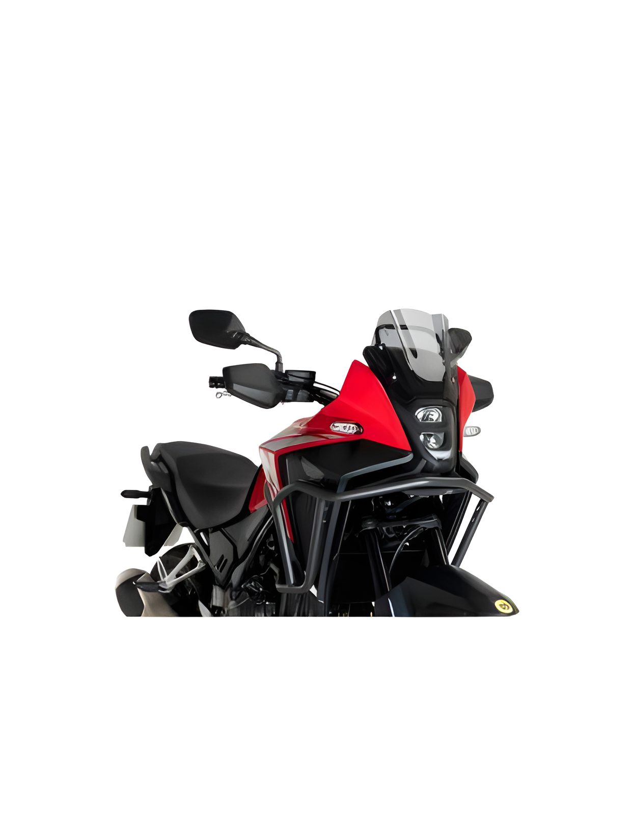 CUPOLINO SPORT PUIG COMPATIBILE PER HONDA NX 500 ECLUTCH 2026 FUME CHIARO 22020H