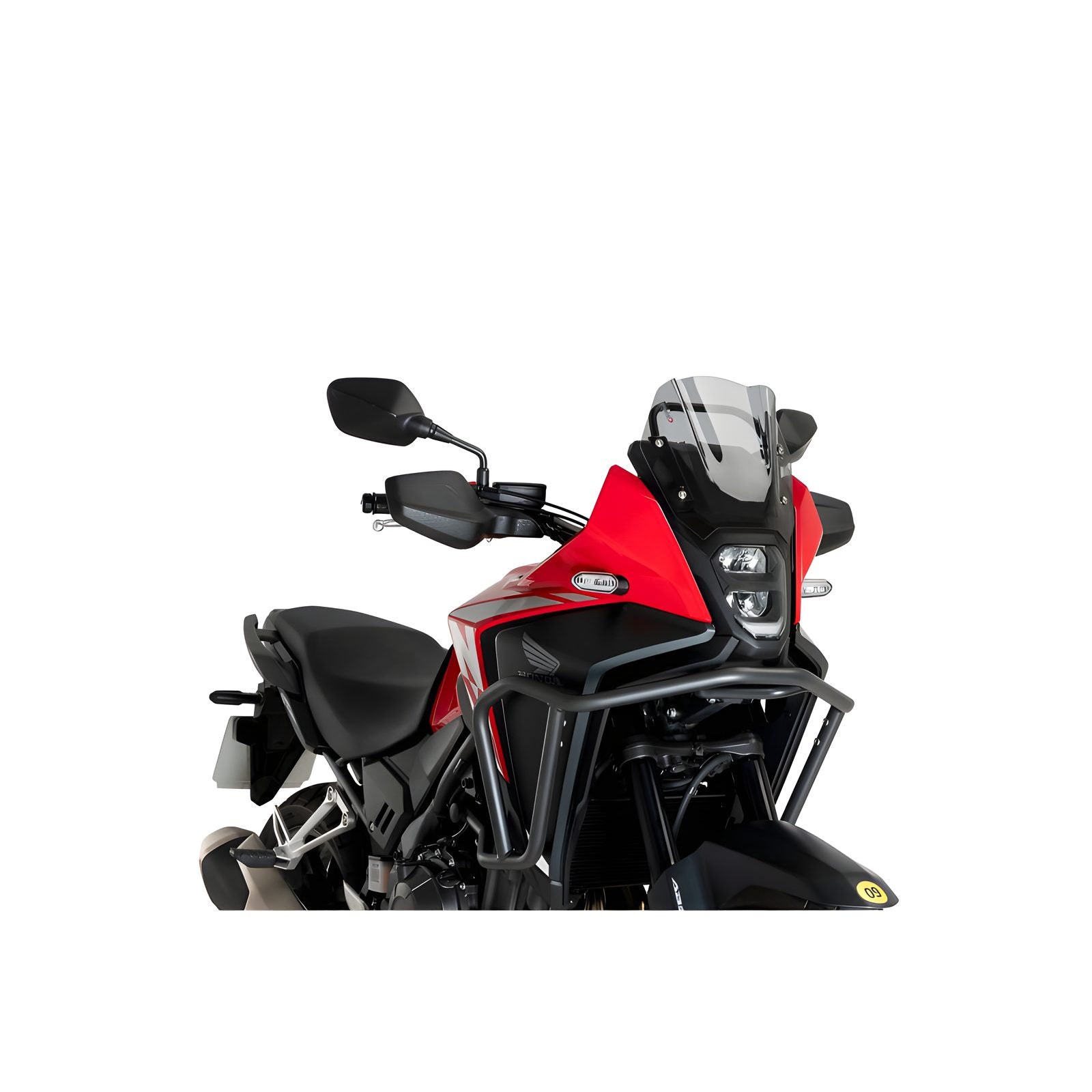 CUPOLINO SPORT PUIG COMPATIBILE PER HONDA NX 500 2024 FUME CHIARO 22020H