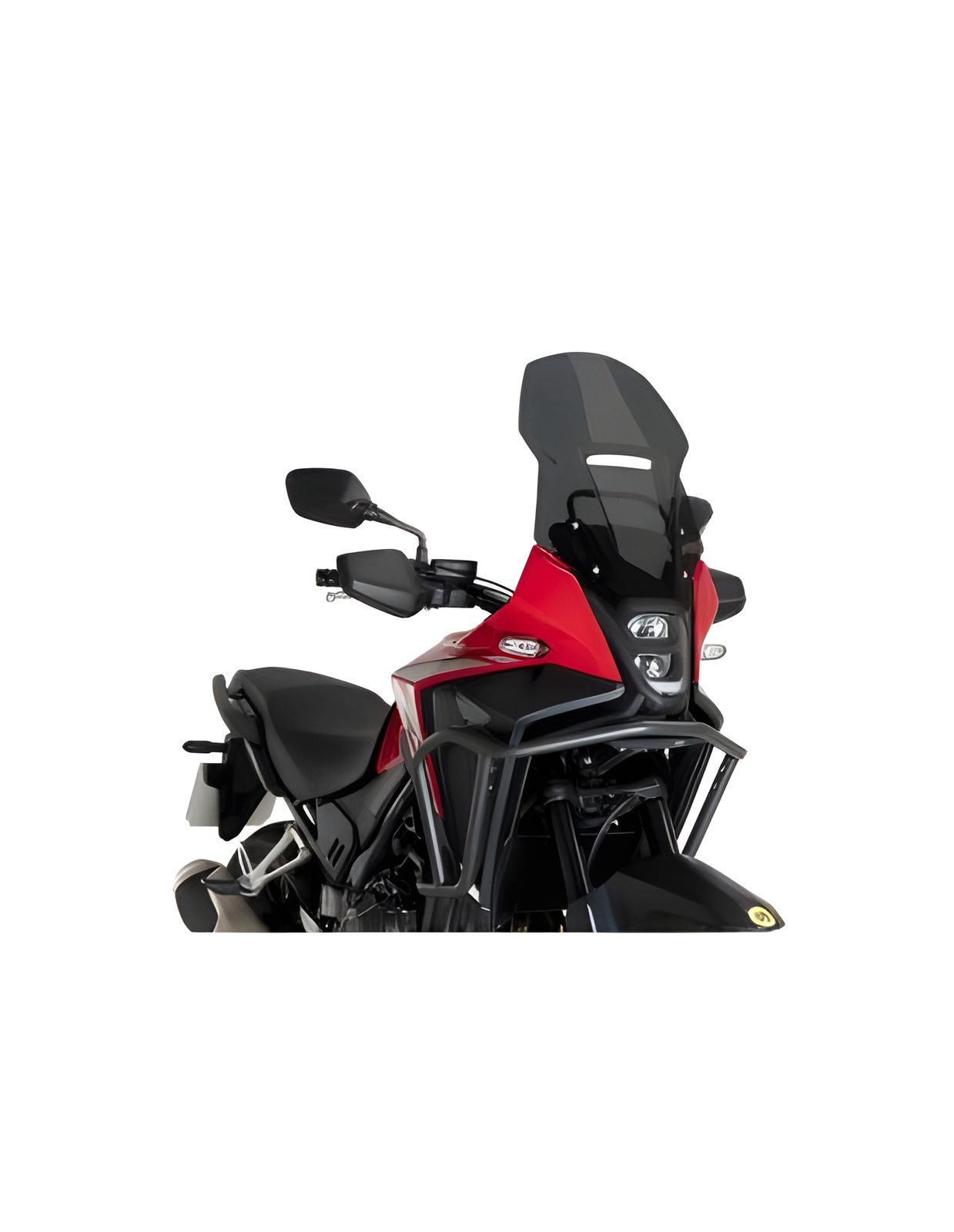 CUPOLINO TOURING PUIG COMPATIBILE PER HONDA NX 500 ECLUTCH 2026 FUME SCURO 22021F