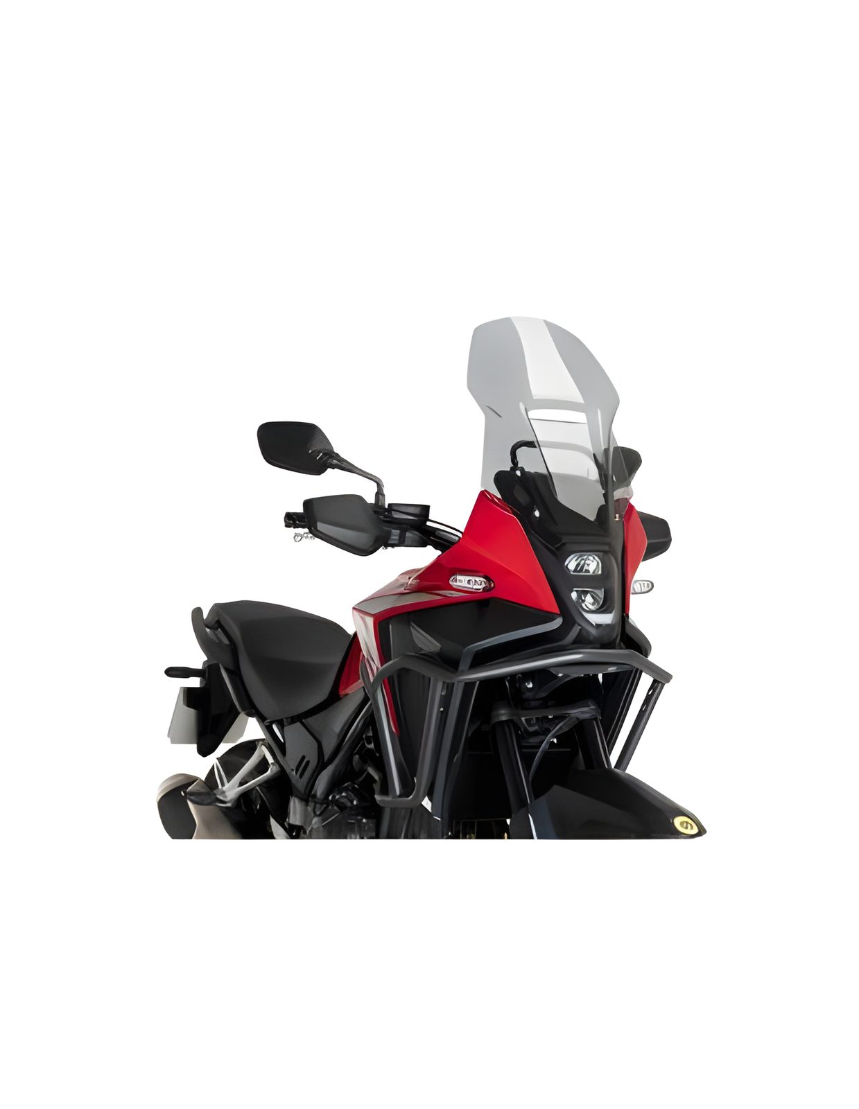 CUPOLINO TOURING PUIG COMPATIBILE PER HONDA NX 500 ECLUTCH 2026 FUME CHIARO 22021H