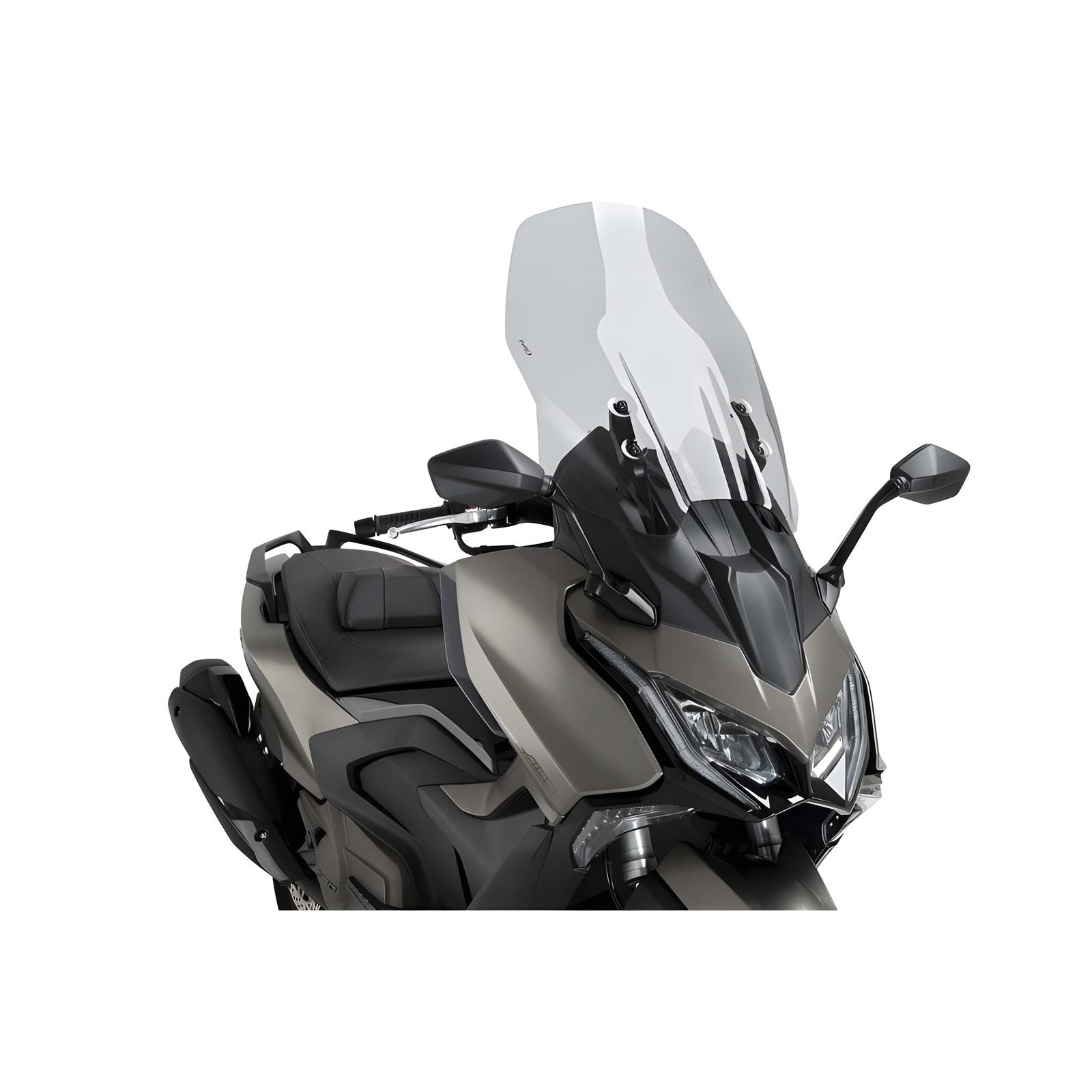 CUPOLINO V-TECH LINE TOURING PUIG COMPATIBILE PER KYMCO AK 550 PREMIUM 2024 FUME CHIARO 22049H