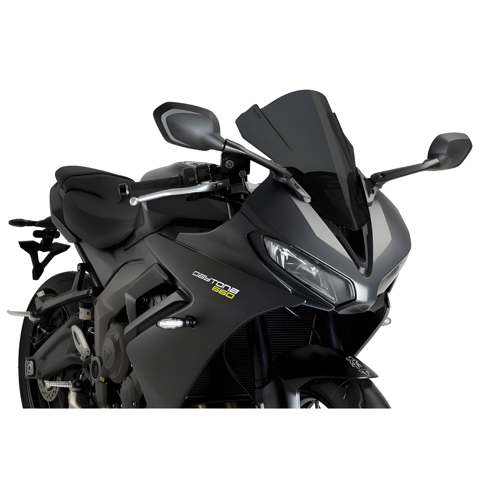 CUPOLINO Z-RACING PUIG COMPATIBILE PER TRIUMPH DAYTONA 660 2024 FUME SCURO 22084F