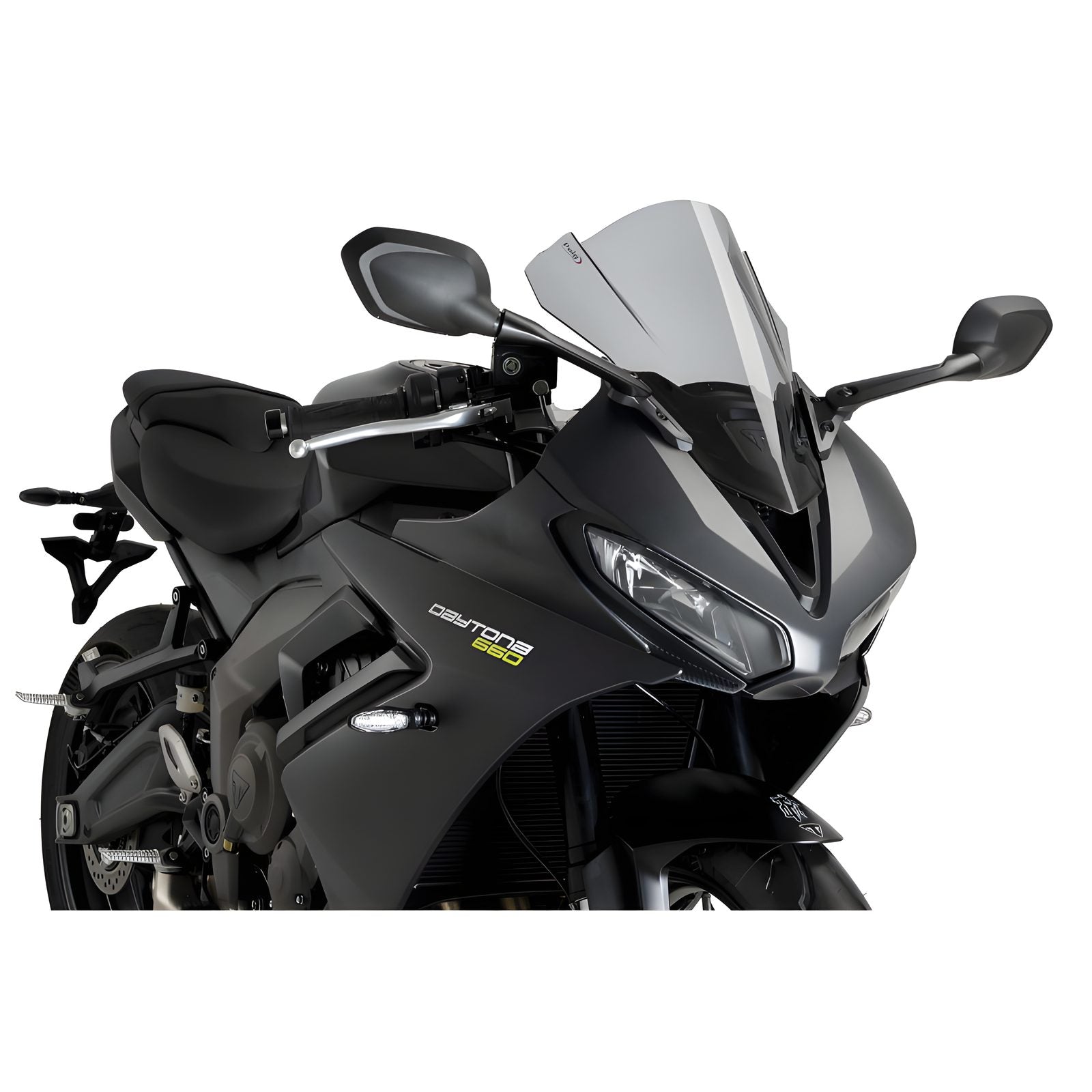 CUPOLINO Z-RACING PUIG COMPATIBILE PER TRIUMPH DAYTONA 660 2024 FUME CHIARO 22084H