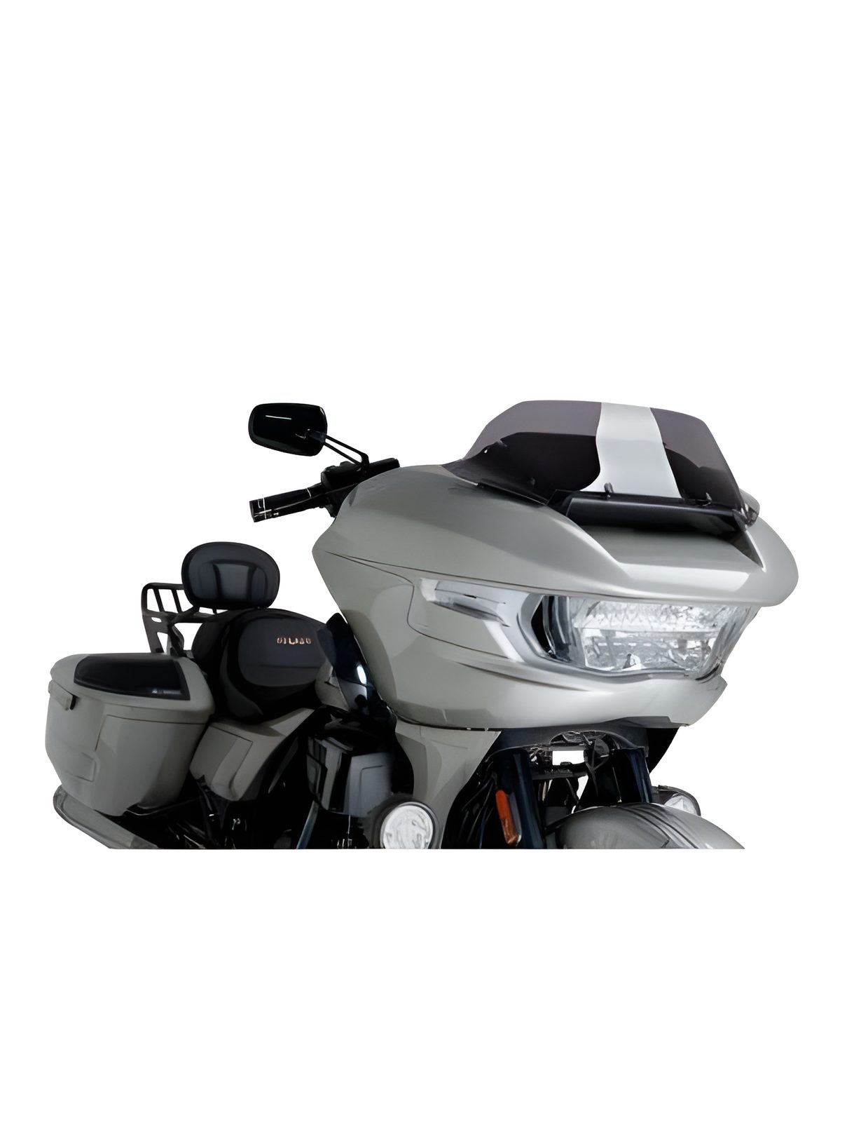 CUPOLINO HIGH-ROAD SPORT PUIG COMPATIBILE PER HARLEY DAVIDSON TOURING 1920 ROAD GLIDE 2026 FUME SCURO 22107F