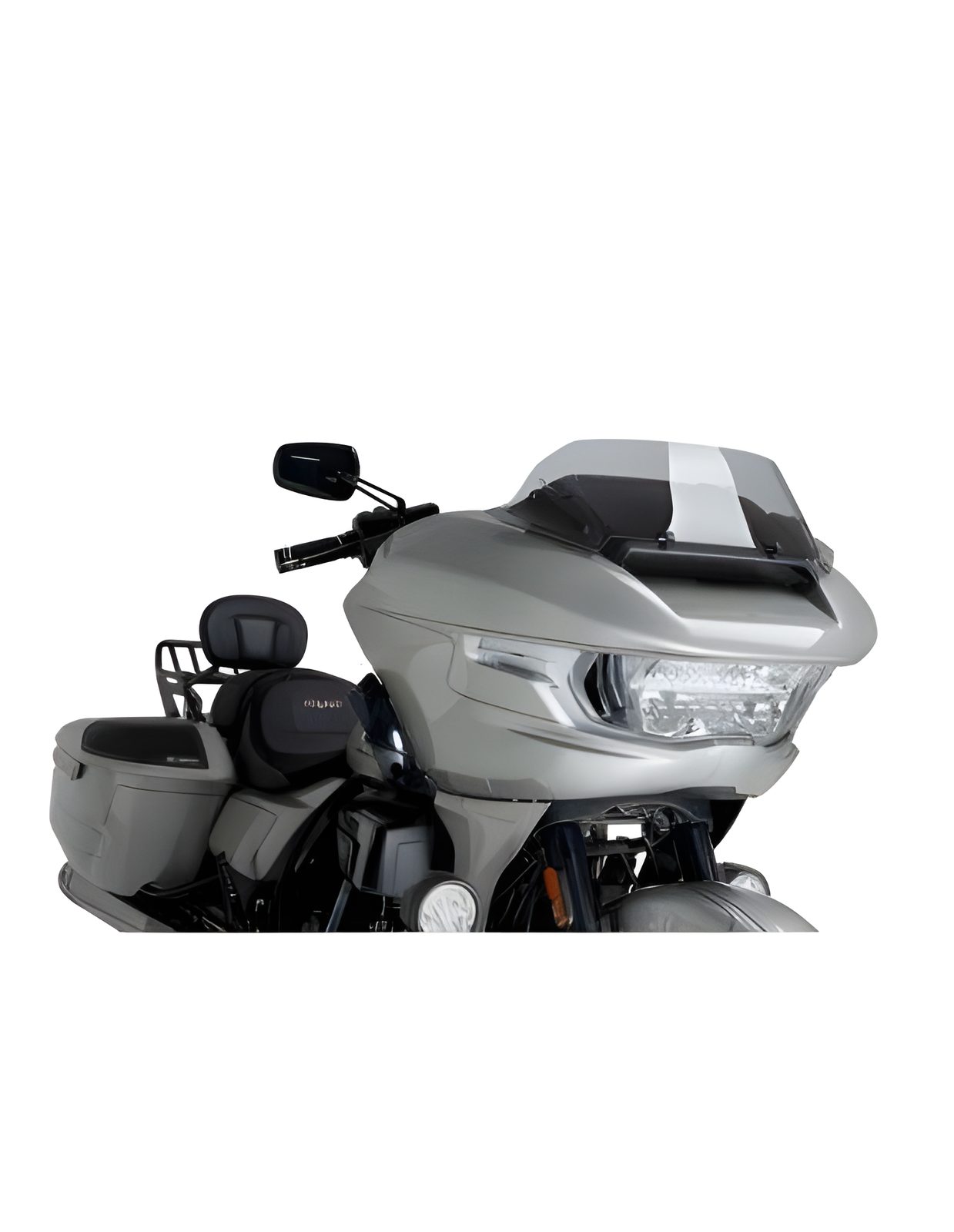 CUPOLINO HIGH-ROAD SPORT PUIG COMPATIBILE PER HARLEY DAVIDSON TOURING 1920 ROAD GLIDE 2026 FUME CHIARO 22107H