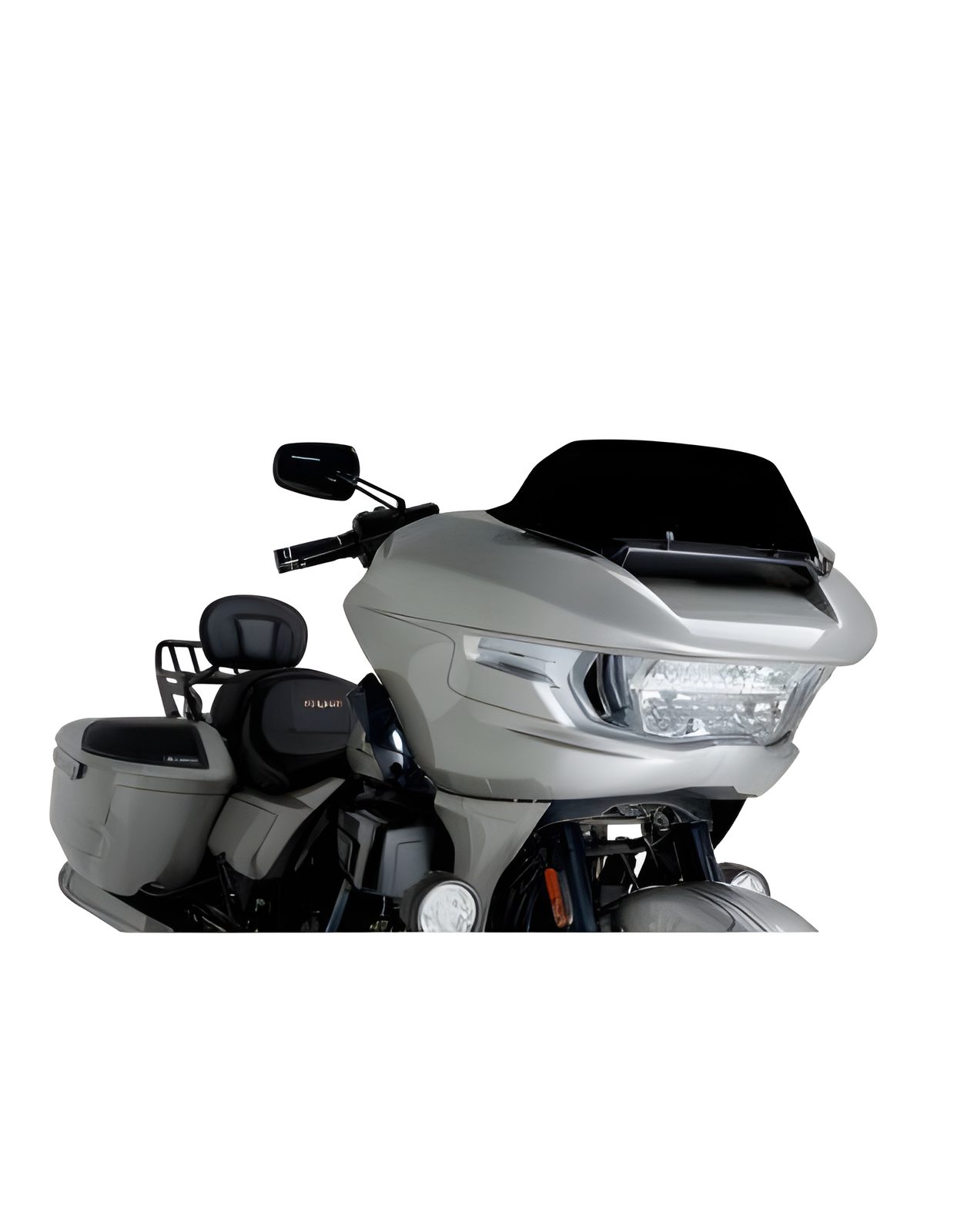 CUPOLINO HIGH-ROAD SPORT PUIG COMPATIBILE PER HARLEY DAVIDSON TOURING 1920 ROAD GLIDE 2026 NERO 22107N