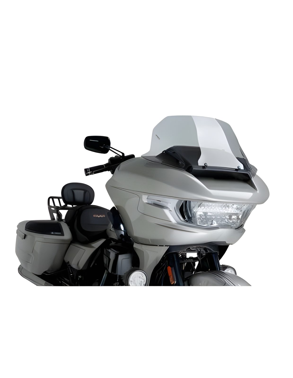 CUPOLINO HIGH-ROAD TOURING PUIG COMPATIBILE PER HARLEY DAVIDSON TOURING 1920 ROAD GLIDE 2026 FUME CHIARO 22108H