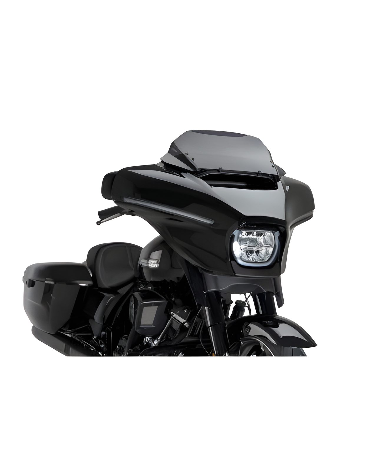 CUPOLINO HIGH-ROAD SPORT PUIG COMPATIBILE PER HARLEY DAVIDSON TOURING 1920 STREET GLIDE 2025 > 2026 FUME SCURO 22109F