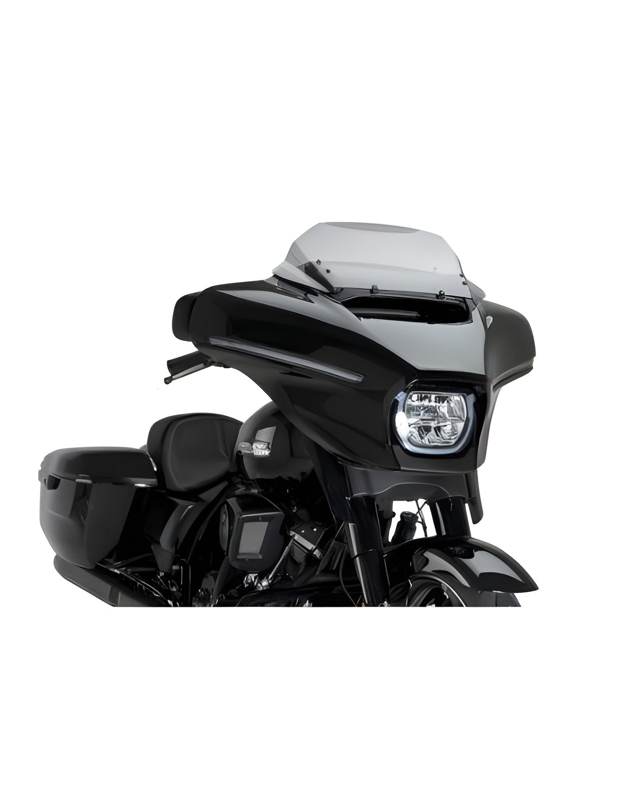 CUPOLINO HIGH-ROAD SPORT PUIG COMPATIBILE PER HARLEY DAVIDSON TOURING 1920 STREET GLIDE 2025 > 2026 FUME CHIARO 22109H